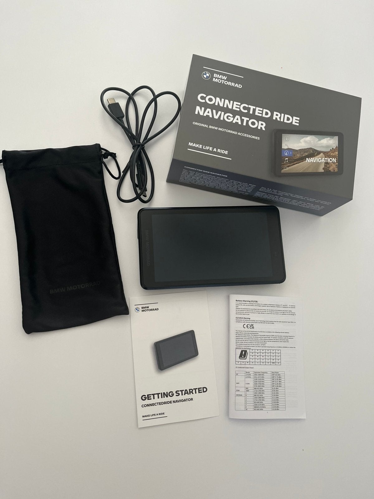 BMW Connected Ride Navigator, Motoren, Accessoires | Navigatiesystemen, Ophalen, Zo goed als nieuw
