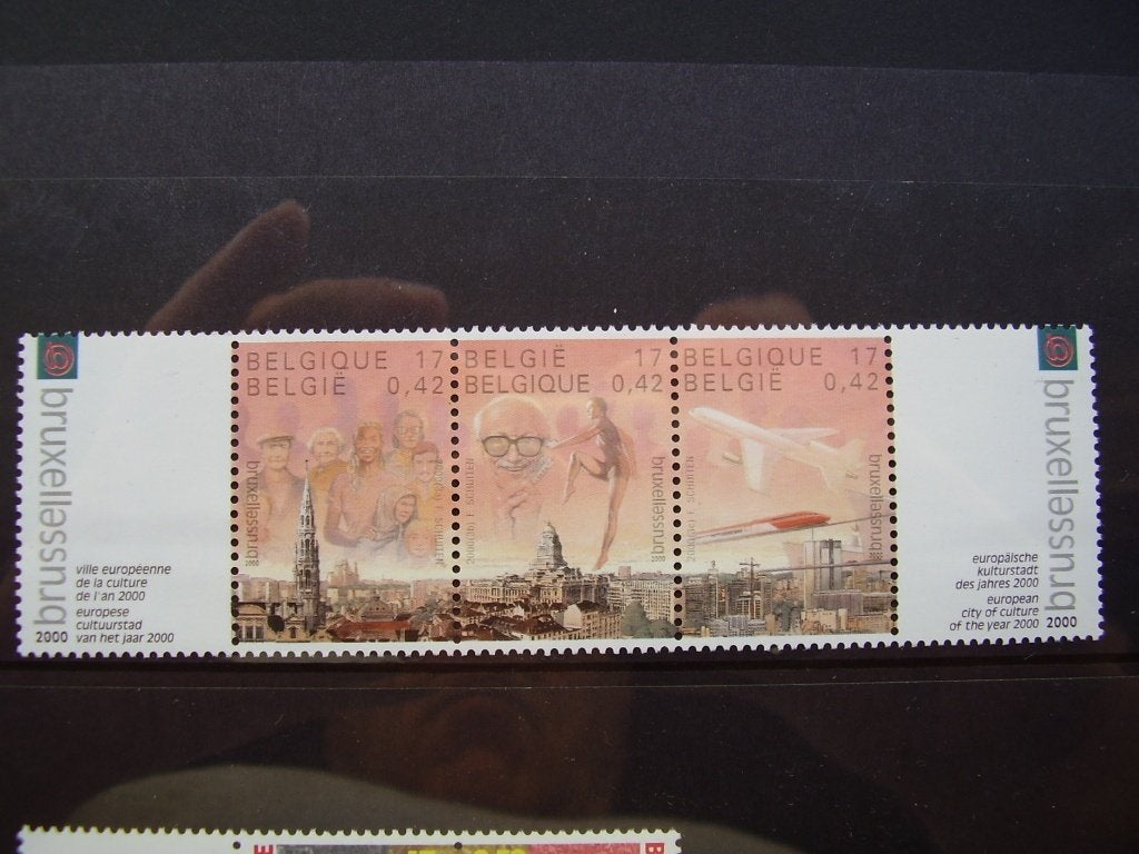 2882/84 postfris - Brussel 2000, Ophalen of Verzenden, Postfris