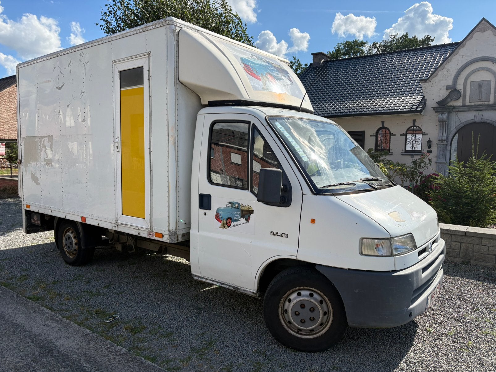 Citroën jumper 2.5 meubelbak+lift, Auto's, Bestelwagens en Lichte vracht, Citroën, Diesel, Particulier, Te koop