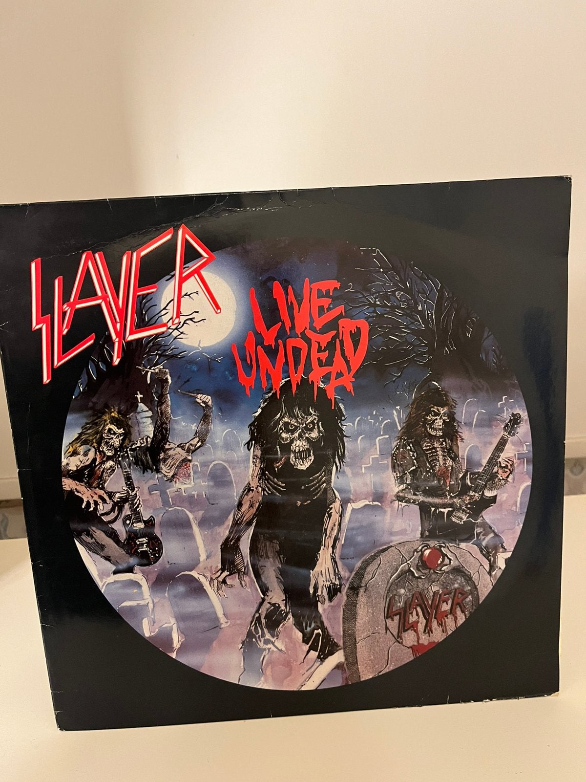 LP Slayer “Live Undead”, Cd's en Dvd's, Ophalen of Verzenden, Gebruikt, LP