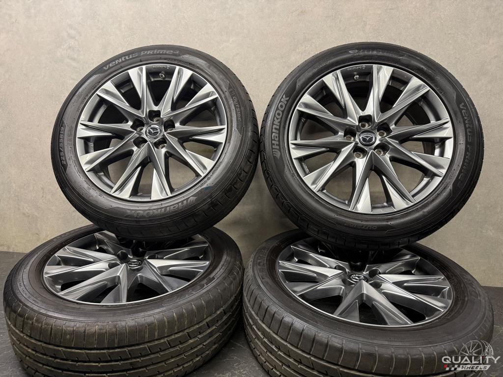 5x114,3 19 inch Mazda CX-5 Velgen + Banden 225/55/19 225/55R, 19 inch, Gebruikt, -, -