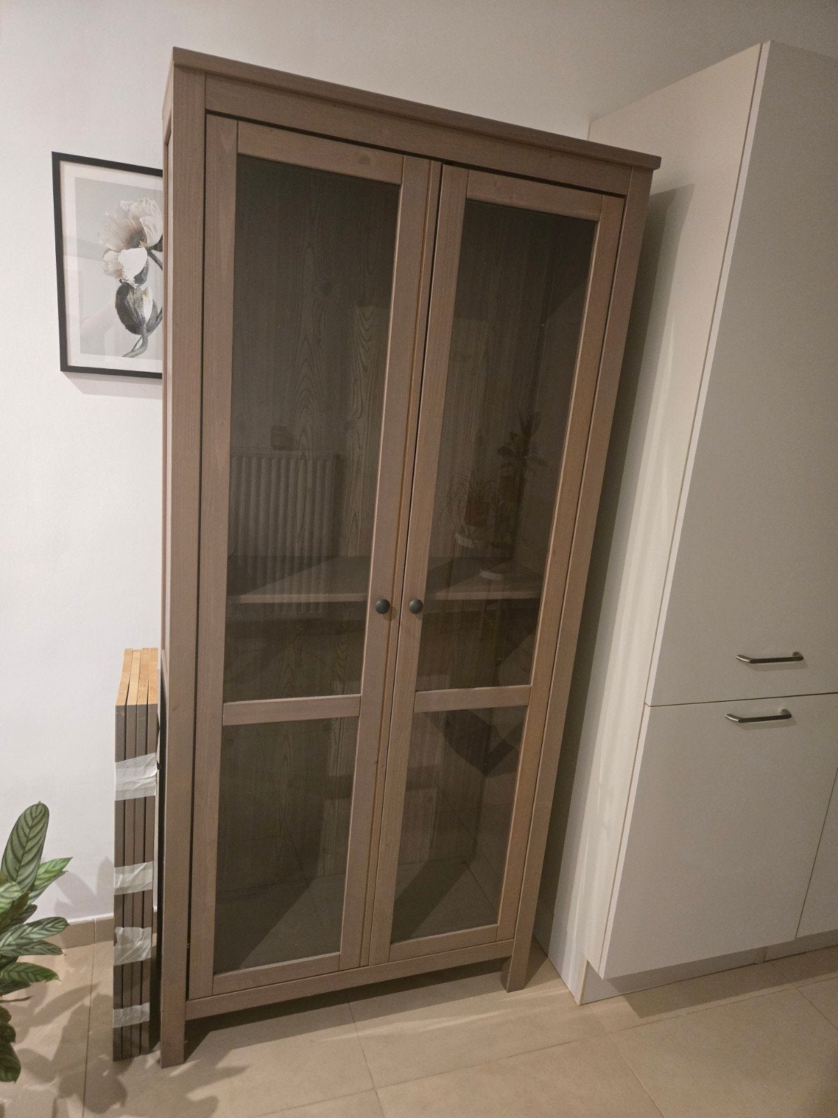 vitrine hemnes IKEA, Maison & Meubles, Armoires | Bibliothèques, Enlèvement, Utilisé
