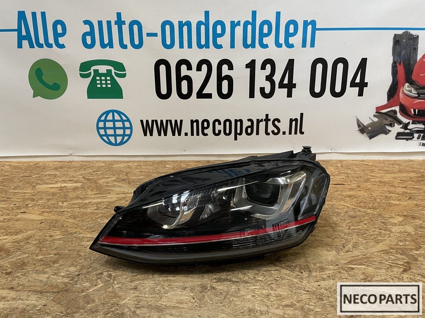 VW GOLF 7 GTI XENON KOPLAMP LINKS ORIGINEEL 5G1941031A, -, -, -