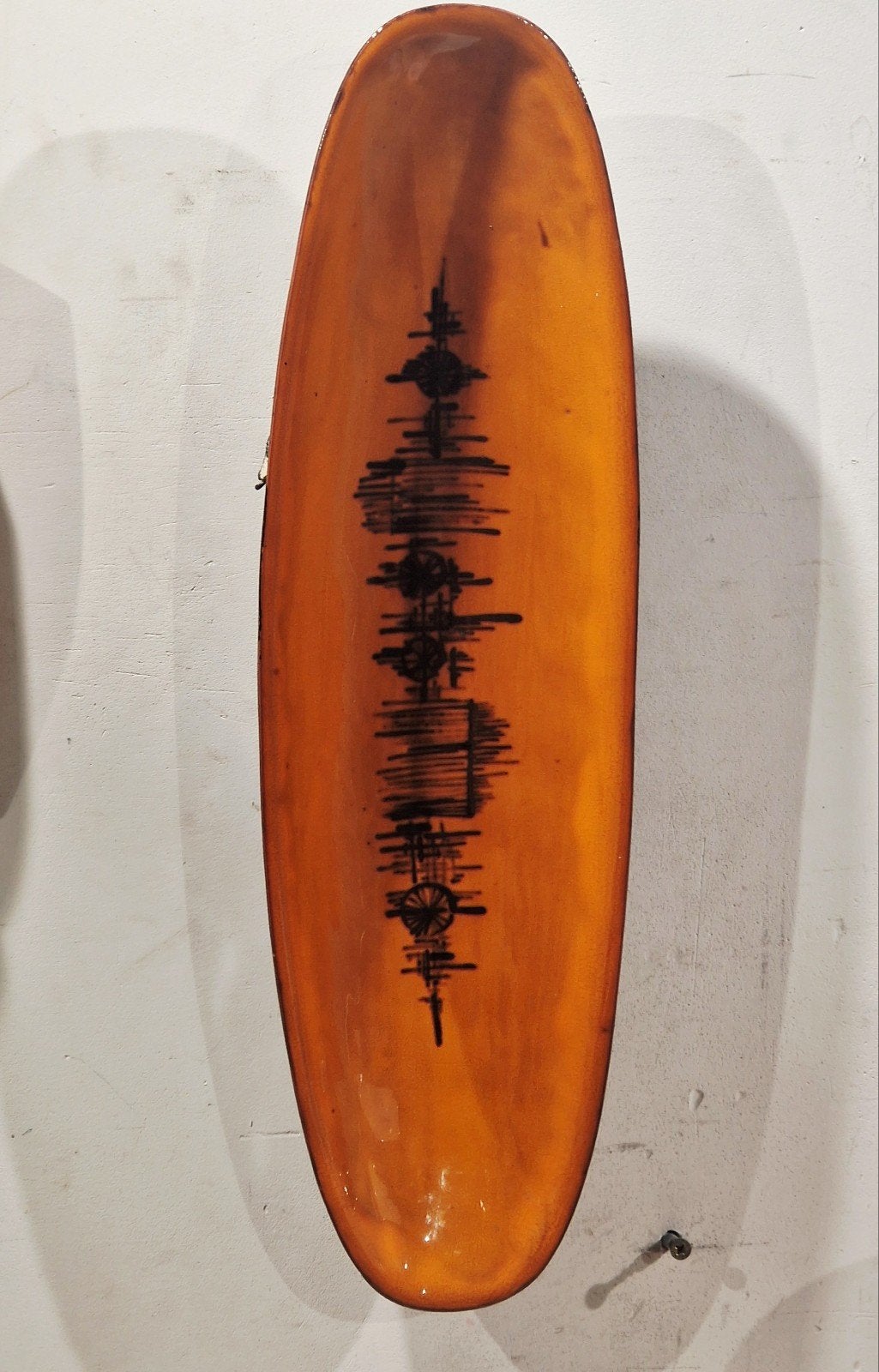Keramiek schaal door F. Sanchez , 
Perignem amphora 50cm, Antiek en Kunst, Antiek | Keramiek en Aardewerk, Ophalen of Verzenden