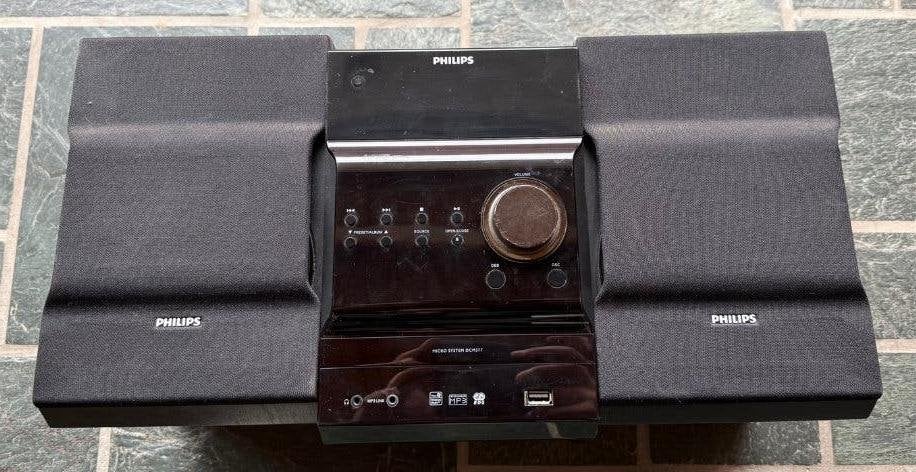 Micro-chaîne Hi-Fi Philips DCM377/12, Enlèvement ou Envoi, Utilisé, Lecteur CD, Philips