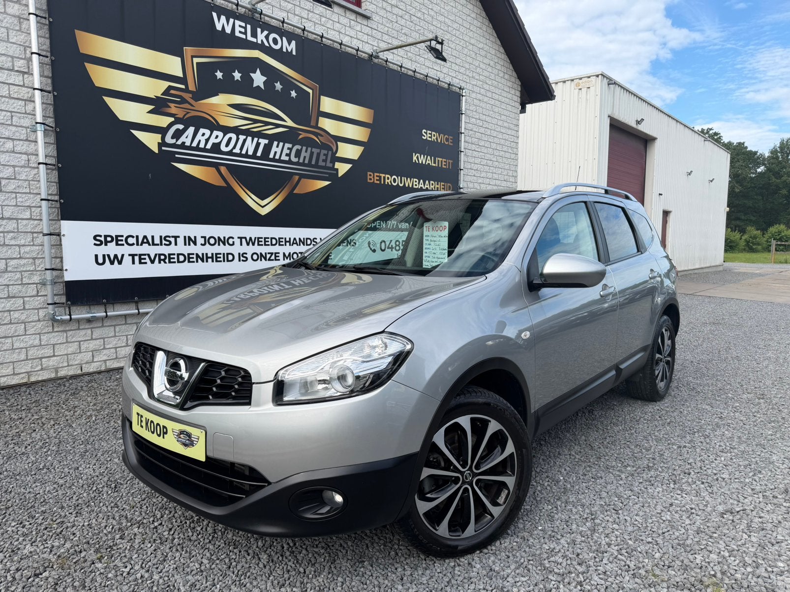 Nissan Qashqai+2 1.6 dCi 153 000 km 7 zitplaatsen GARANTIE, Autos, Achat, Entreprise, Garantie prolongée, Boîte manuelle