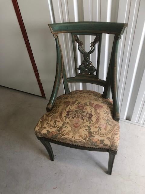 Antieke vintage eetkamerstoel, Antiek en Kunst, Ophalen