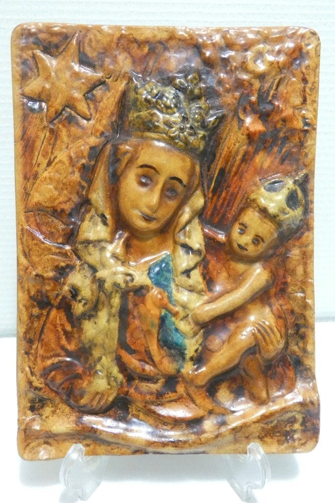 Antiek reliëf Heilige Maria en Jezus - Russel Tiglia [1944], Enlèvement ou Envoi