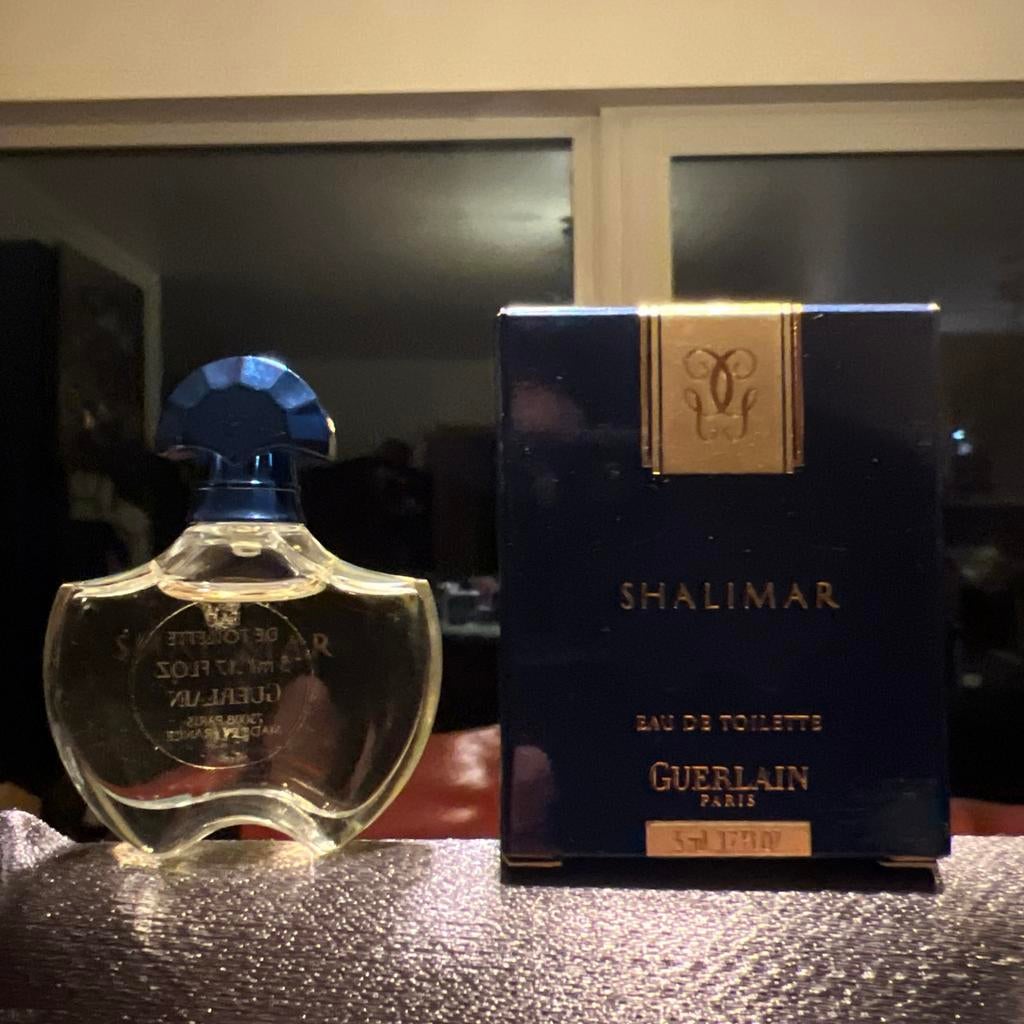 Shalimar Guerlain miniatuur parfum, Collections, Enlèvement ou Envoi, Miniature