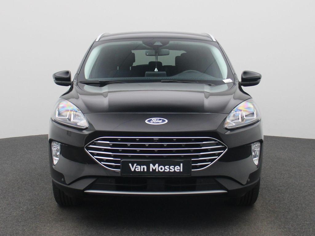 Ford Kuga 2.5i PHEV Aut. 165kW Titanium, Auto's, Gebruikt, Euro 6, 4 cilinders, Zwart