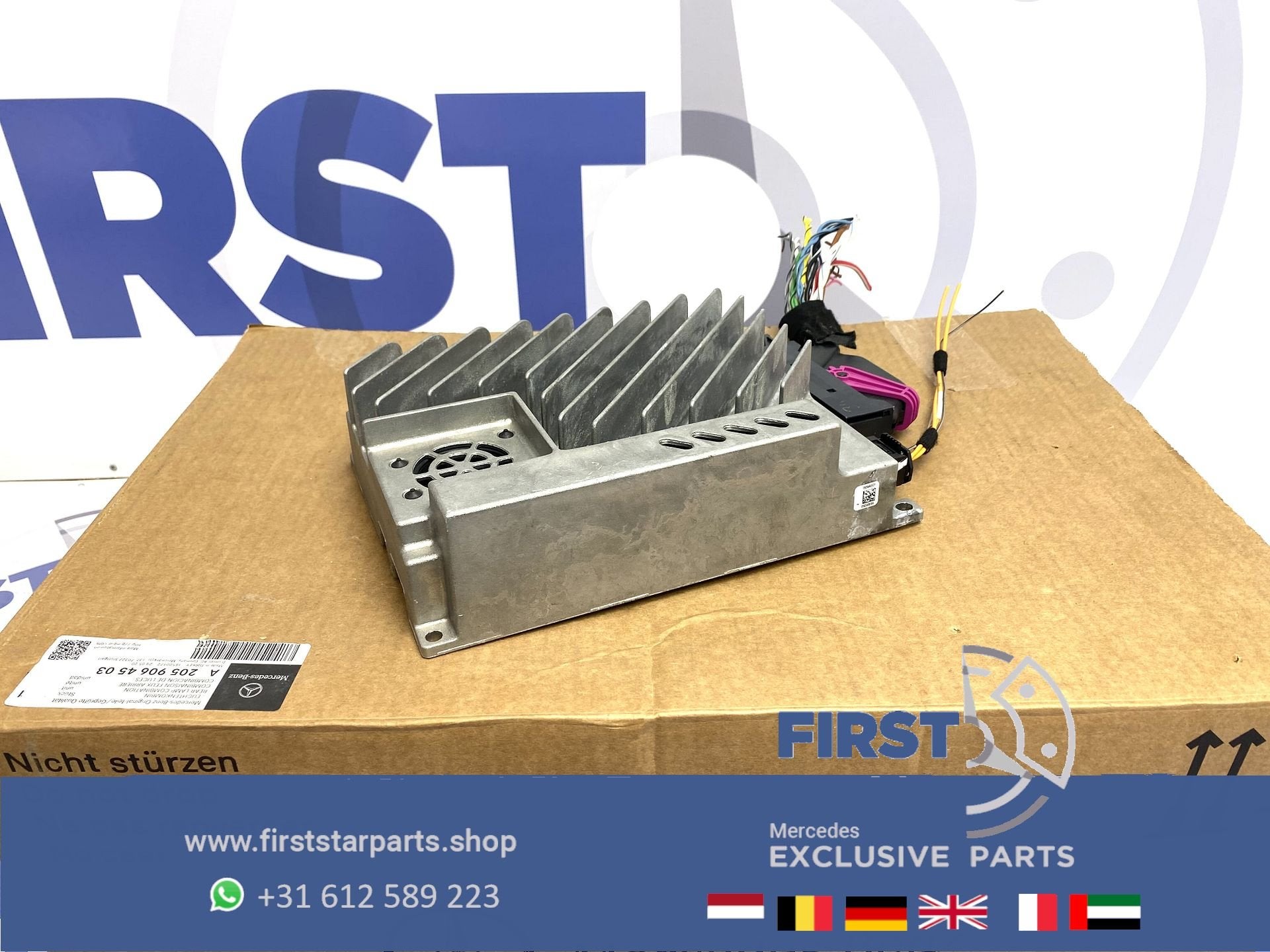 A1669006710 HARMAN BECKER VERSTERKER Mercedes Benz ML W166 G, Autos : Divers, Autoradios, Enlèvement ou Envoi, -, -, -