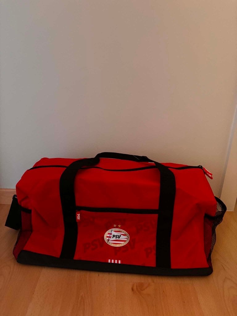 NIEUW PSV sporttas rood-zwart, met prijskaartje, Ophalen of Verzenden, Nieuw, Unisex kinderen