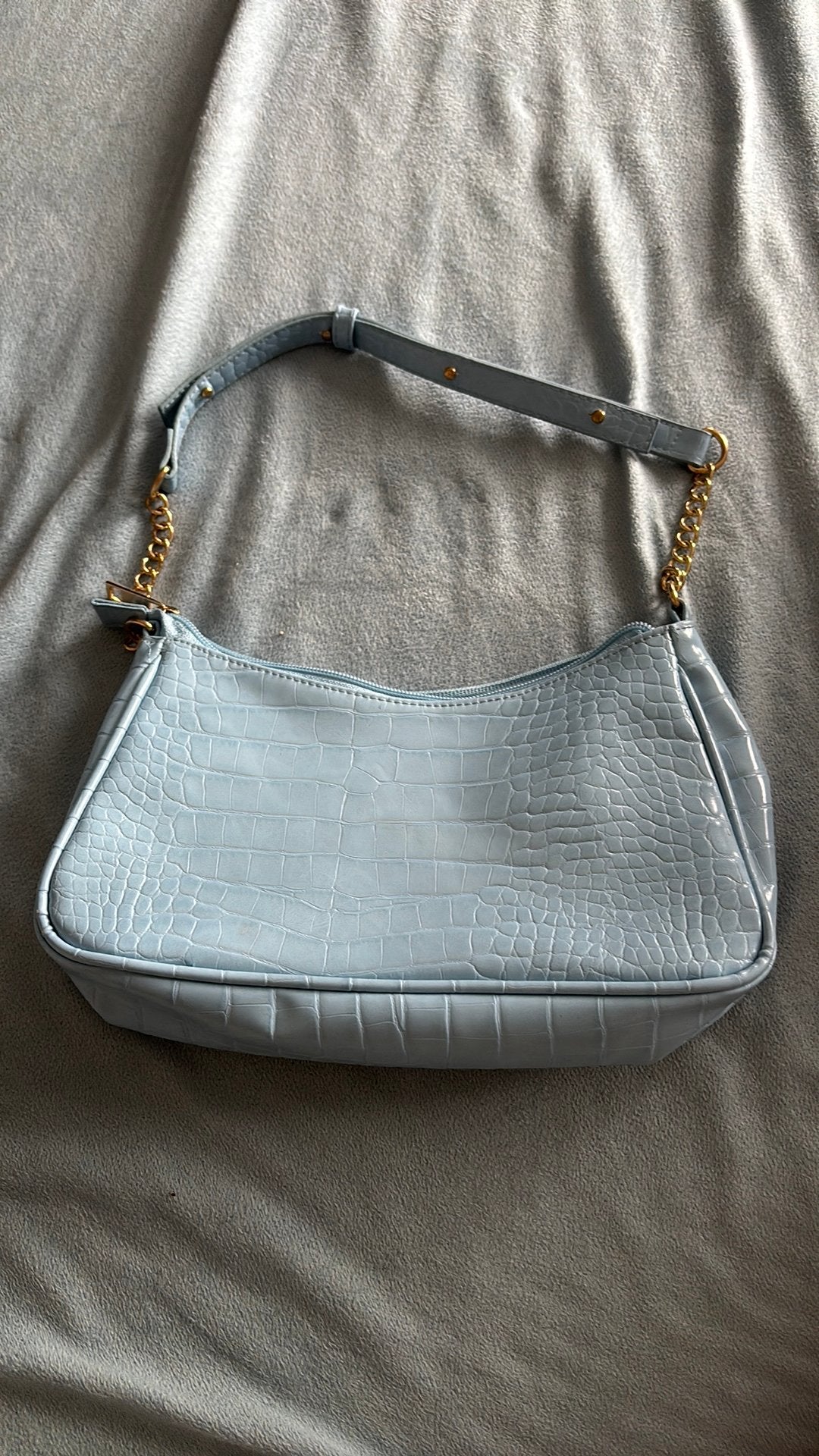 C&A clockhouse baby blue satchel bag light blue handbag, Enlèvement, Neuf