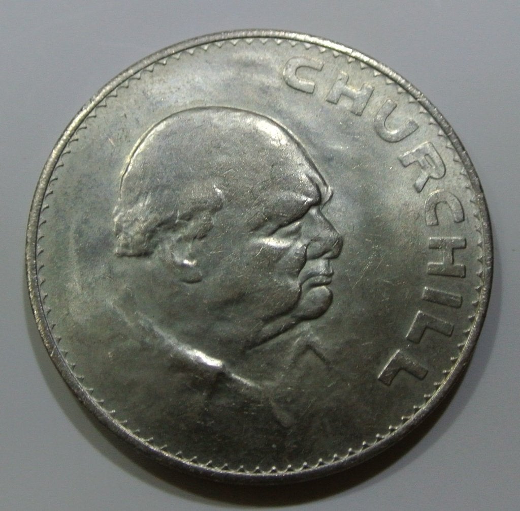 VERENIGD KONINKRIJK - ELIZABETH II - 1 KROON - 1965, Postzegels en Munten, Ophalen of Verzenden, Overige landen, Losse munt