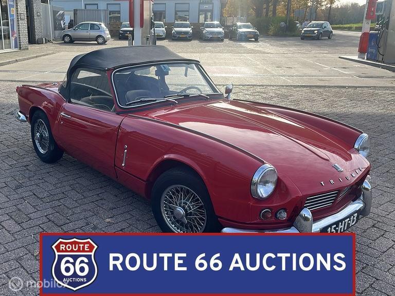 Triumph Spitfire | 1967 | Route 66 Auctions, Achat, Entreprise, Boîte manuelle, Triumph