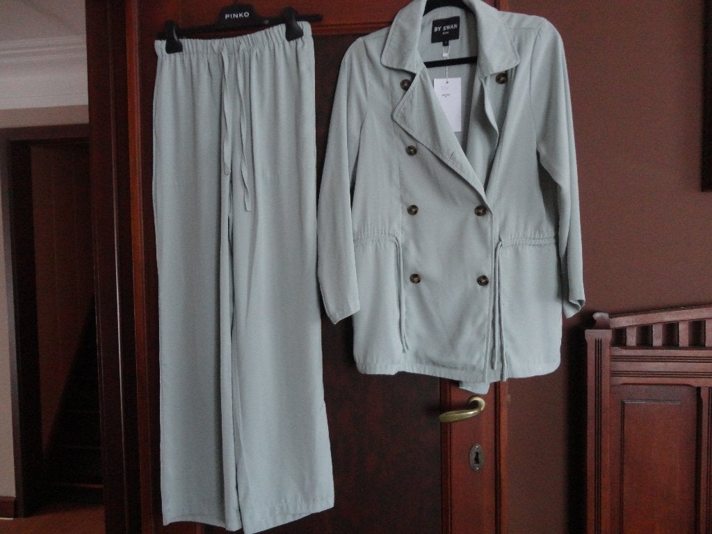 Broekpak voor dames, Nieuw, Ophalen of Verzenden, Maat 36 (S), Groen