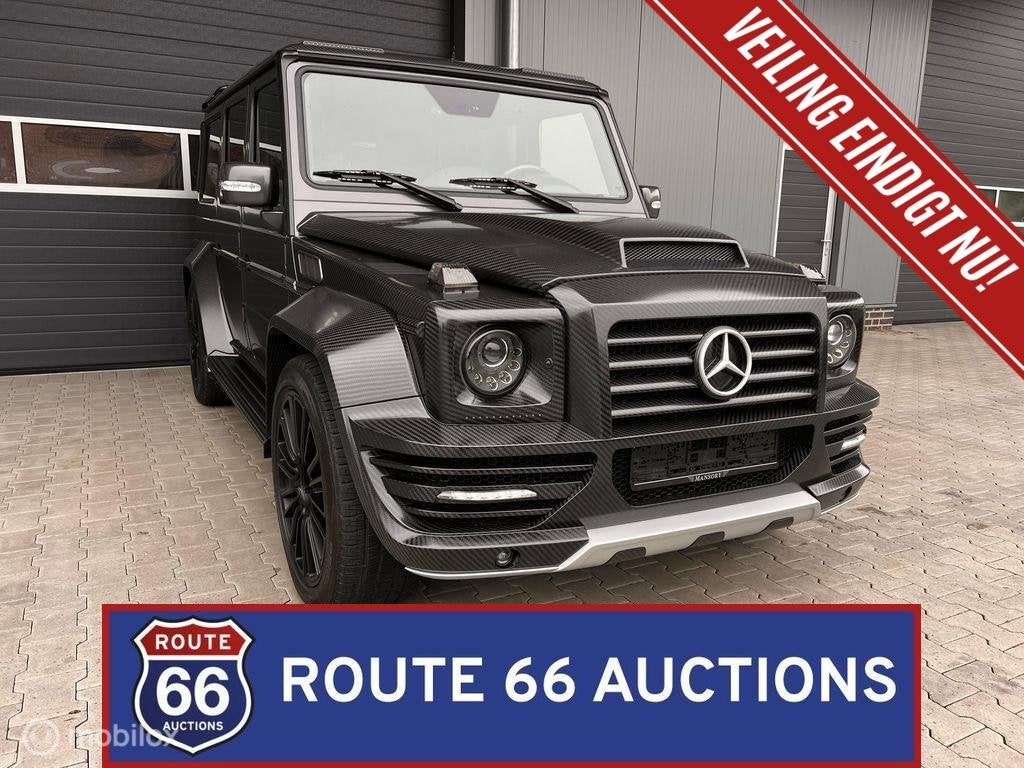 Mercedes-Benz G55 AMG Mansory | 2011 | Route 66 Auctions, Autos, Mercedes-Benz, Achat, Entreprise, Boîte manuelle, Autre carrosserie