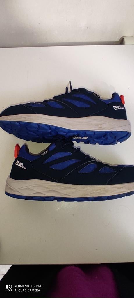 Jack wolfskin sneakers maat 40, Ophalen, Blauw, Jack wolfskin, Zo goed als nieuw
