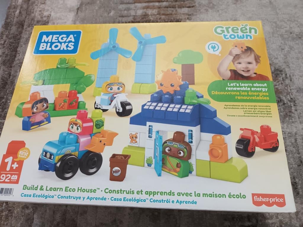 Mega bloks, green town en 2 andere, Enlèvement, Neuf