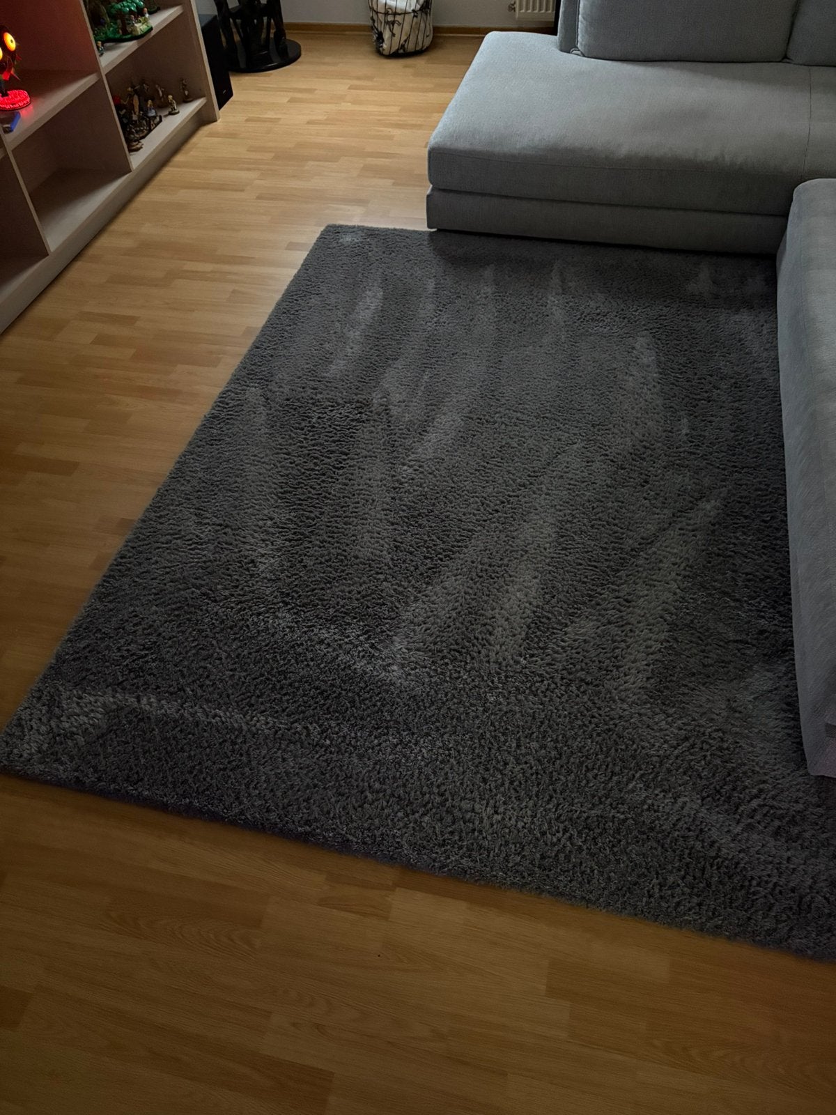 Grijs Tapijt, Maison & Meubles, Ameublement | Tapis & Moquettes, Enlèvement, Comme neuf, Gris