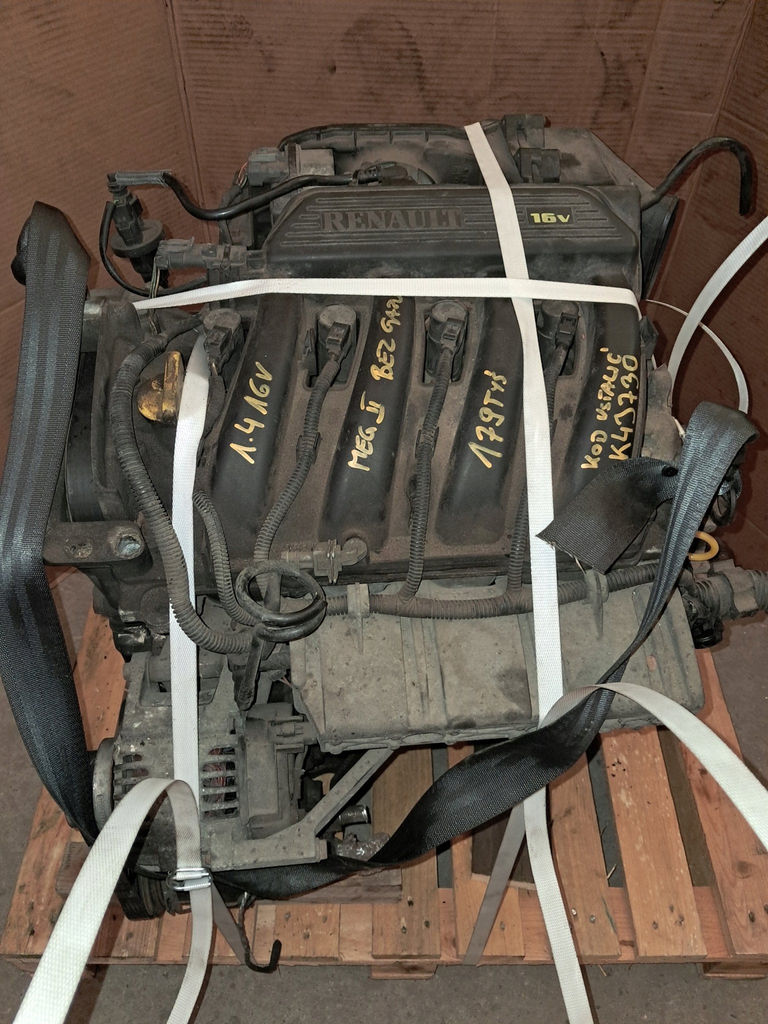 Moteur K4J730 Complet MEGANE SCENIC RENAULT, Verzenden, Gebruikt, Overige automerken