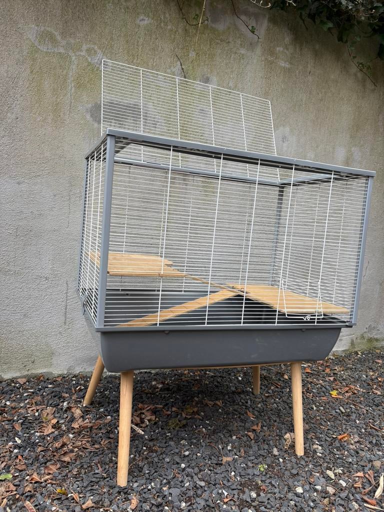 Grote hamsterkooi (77x47x85) incl. toebehoren en voer, Dieren en Toebehoren, Ophalen, Knaagdier of Konijn