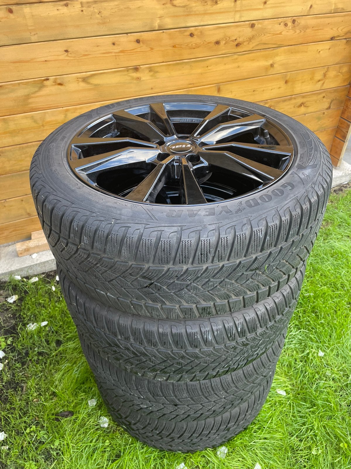 Jantes Mercedes 5x112 avec pneus 18 pouces classe V/Vito, Enlèvement, Comme neuf