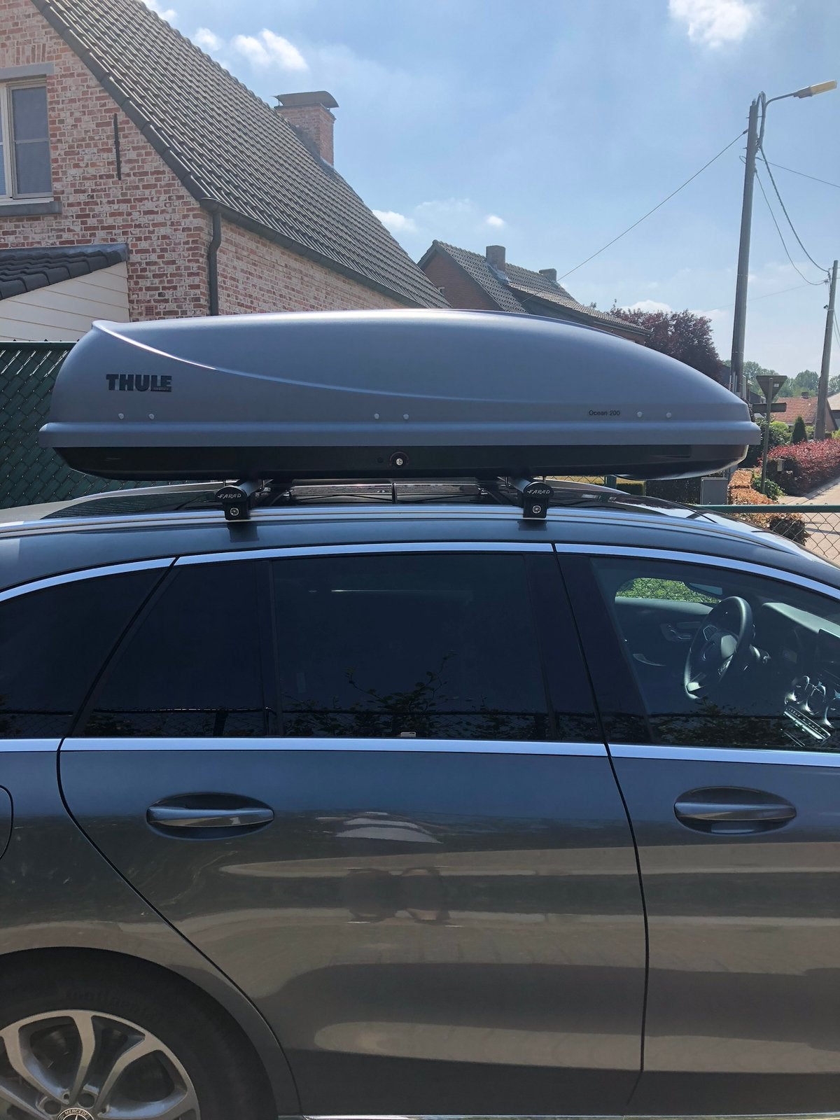 TE HUUR Dakkoffer Thule Ocean 200, Autos : Divers, Coffres de toit, Enlèvement, Comme neuf