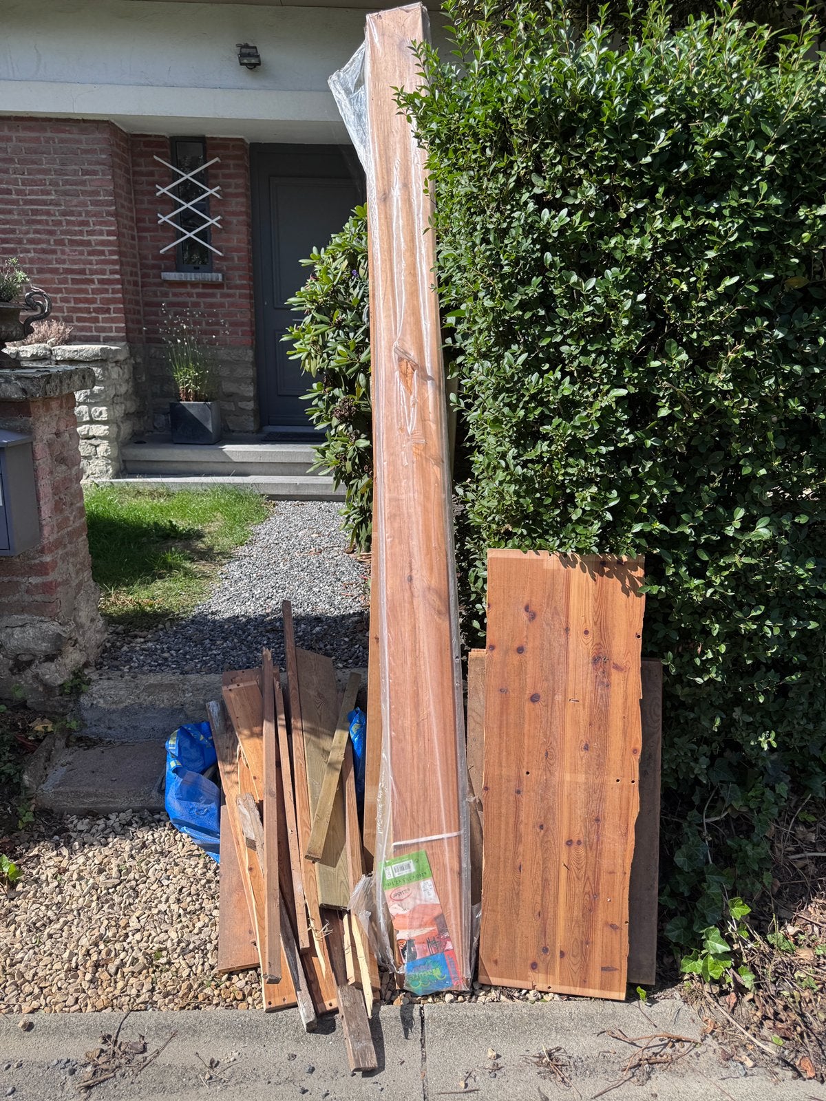 Brandhout gratis, Enlèvement