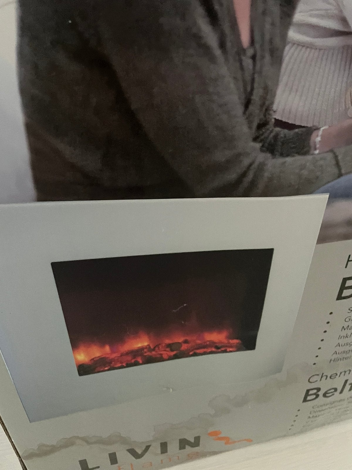 Elektronische sfeerhaard, Huis en Inrichting, Ophalen, Nieuw