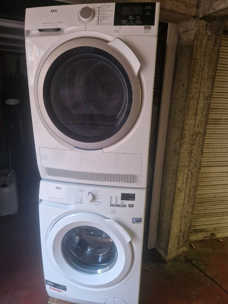 Machine à laver AEG 8kg A +++. Sèche linge AEG 8kg, Electroménager, Enlèvement, Comme neuf