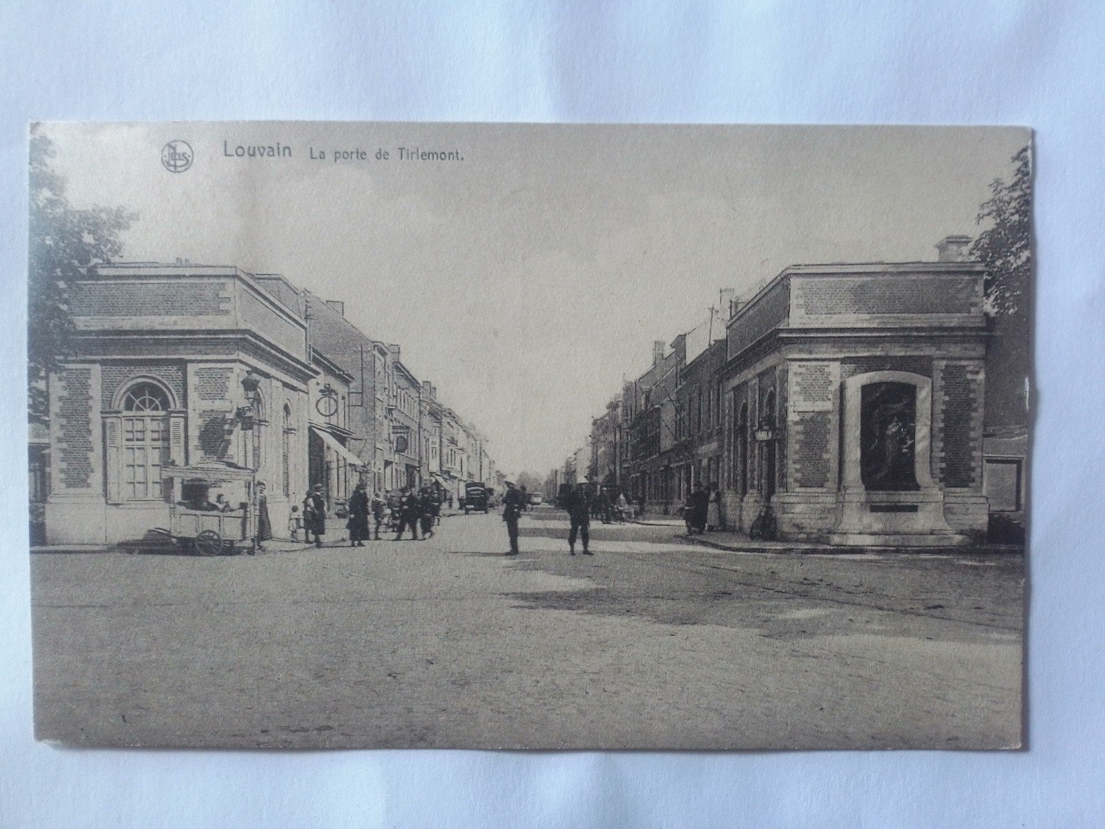 LEUVEN 1930 LOUVAIN LA PORTE DE TIRLENONT, Verzamelen, Ophalen of Verzenden, 1920 tot 1940, Gelopen, Vlaams-Brabant