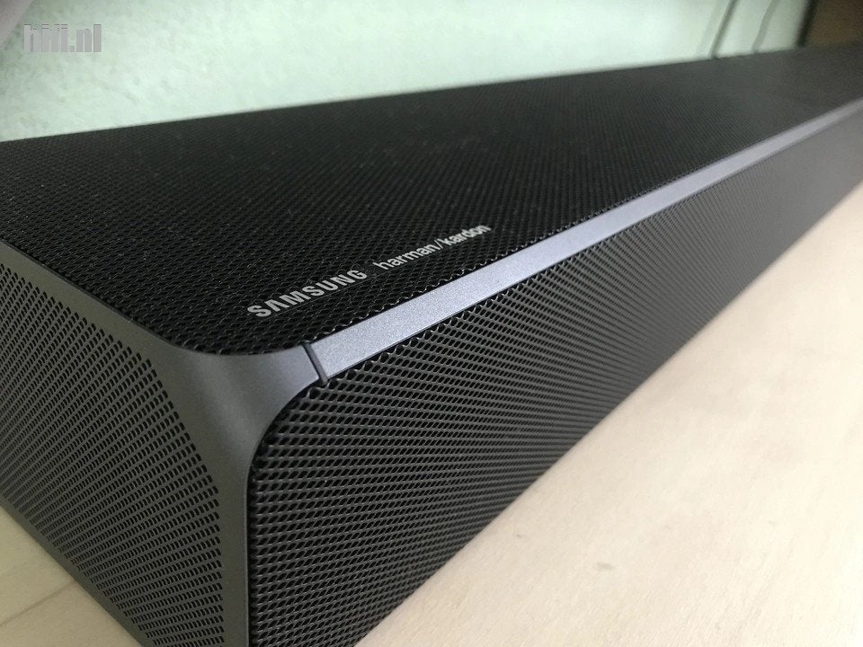 Samsung Soundbar HW-Q90R als nieuw, Enlèvement, Avec subwoofer externe, Comme neuf