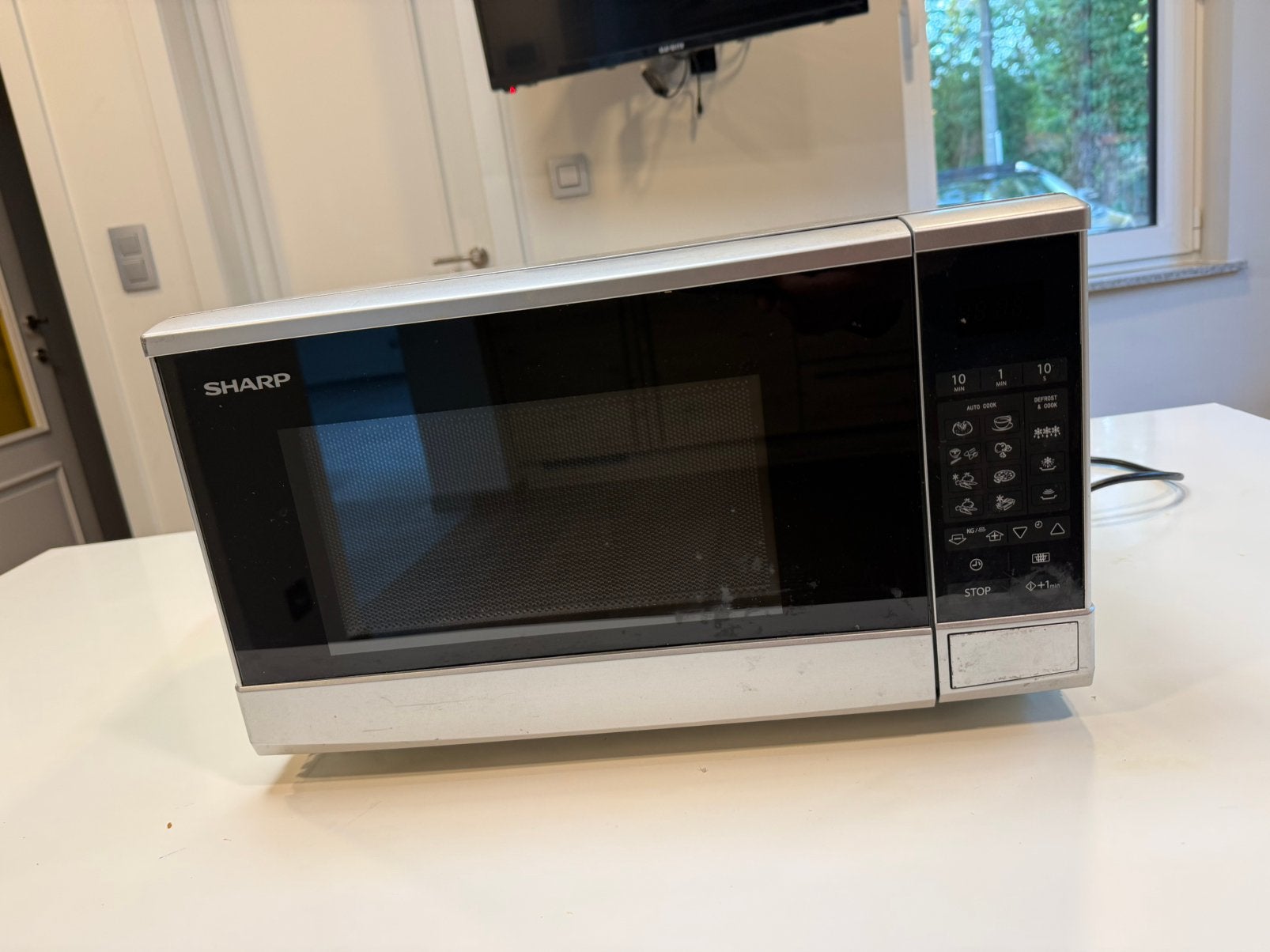 Microgolfoven Sharp, Elektronische apparatuur, Microgolfovens, Ophalen, Zo goed als nieuw, Microgolfoven