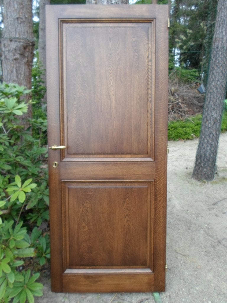 massieve eiken binnendeuren, Ophalen, Gebruikt, Hout, Binnendeur