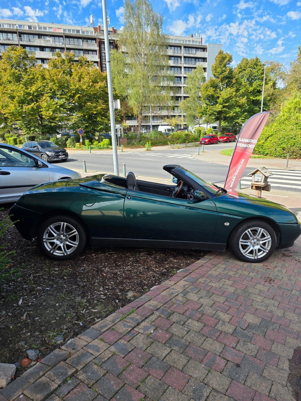Alfa Romeo Spider 2.0 Twin spark cabrio, Autos, Alfa Romeo, Cuir, Achat, Entreprise, Boîte manuelle