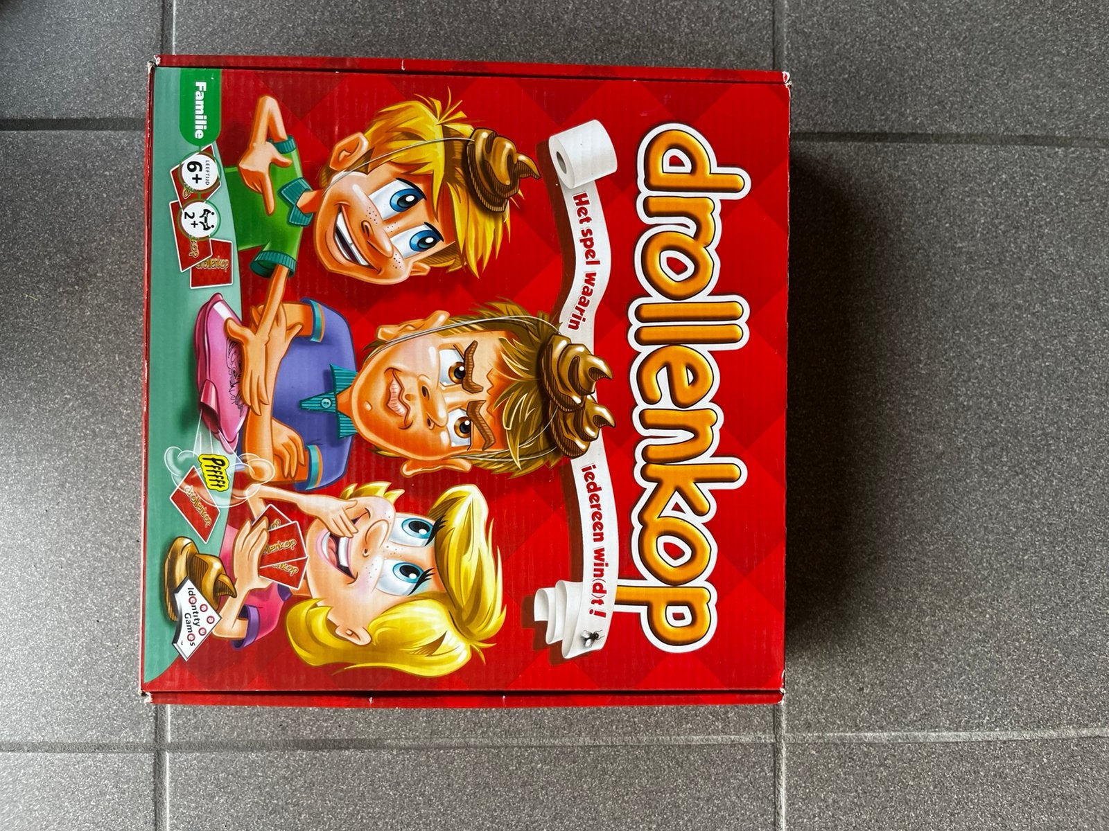 Spel drollenkop, Ophalen, Zo goed als nieuw