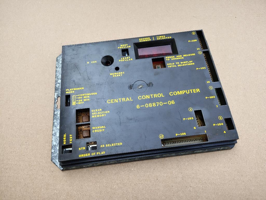 Center Control Computer/6-08871-01 Rowe- AMi R84-R85 jukebox, Envoi, Ami
