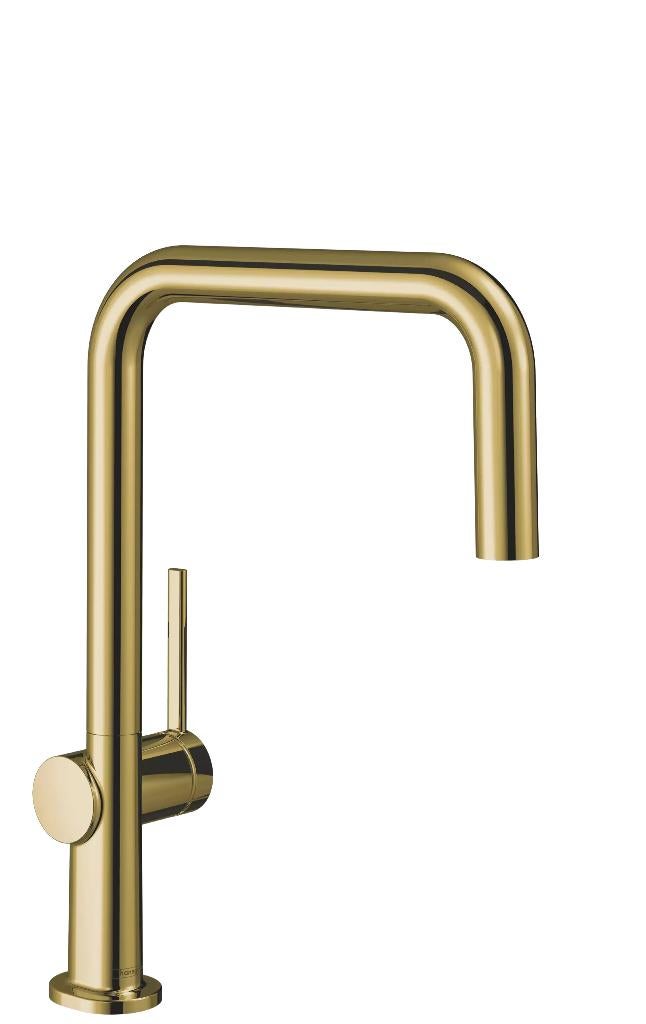 Keukenkraan - Hansgrohe (MESSING POLIERT), Huis en Inrichting, Ophalen, Minder dan 50 cm, Overige kleuren, Zo goed als nieuw