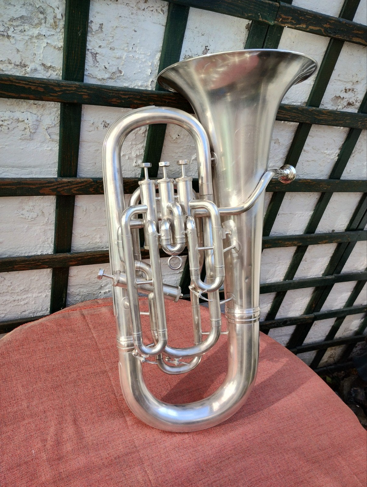Euphonium en cuivre de Manchester comme neuf, Musique & Instruments, Enlèvement ou Envoi, Comme neuf, Euphonium ou Tuba ténor