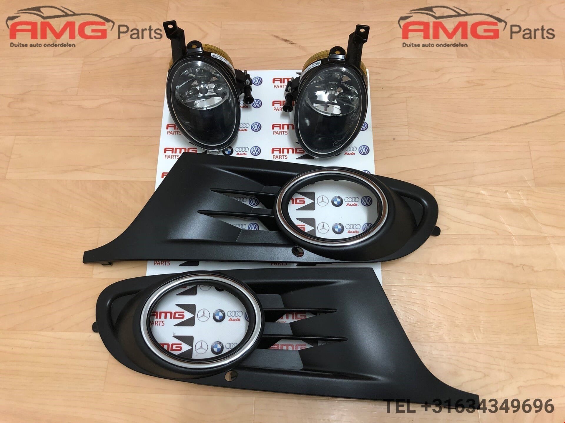 Vw Golf 6 Mistlamp met Rooster Links Recht, Volkswagen, Volkswagen AG, Nieuw, Vw@volkswagen.de