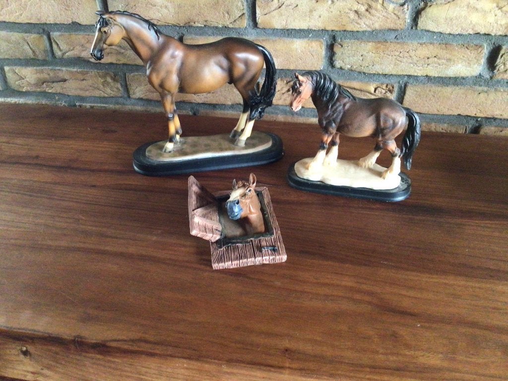 Paarden beeldjes, Ophalen of Verzenden, Zo goed als nieuw, Dier