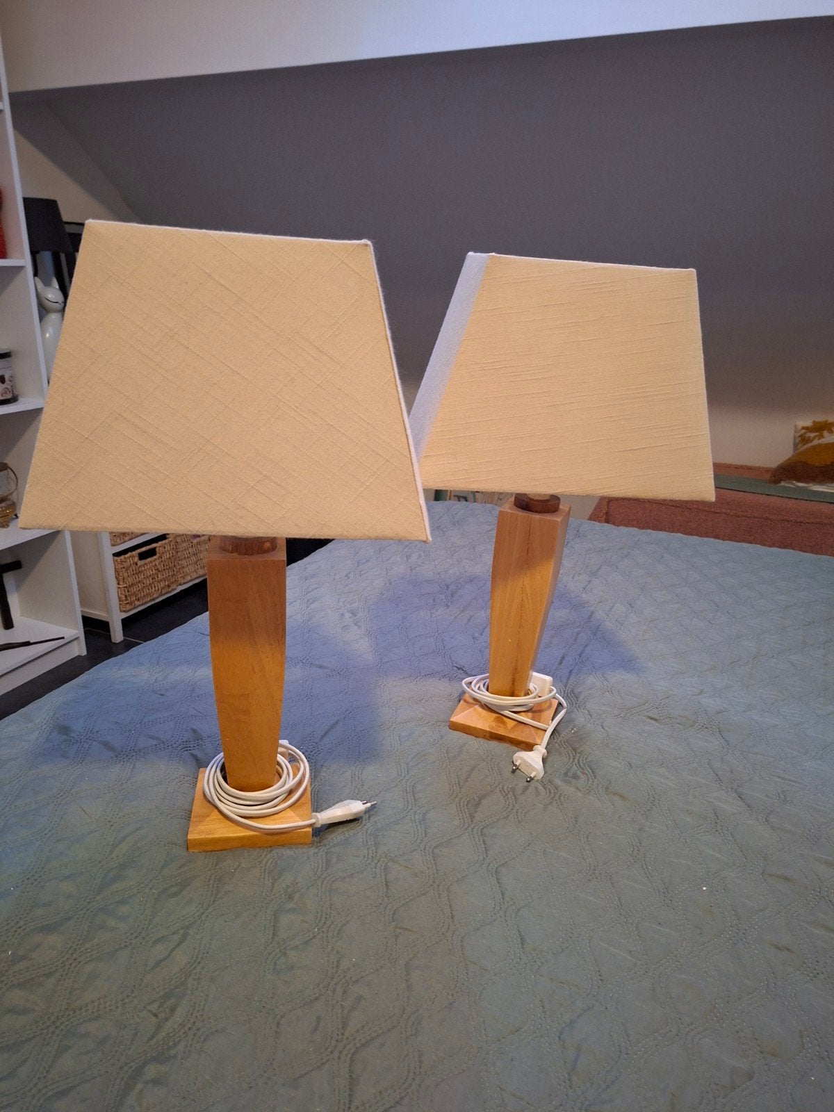 luminaires, Enlèvement ou Envoi, Comme neuf, Autres matériaux, E27 (grand)