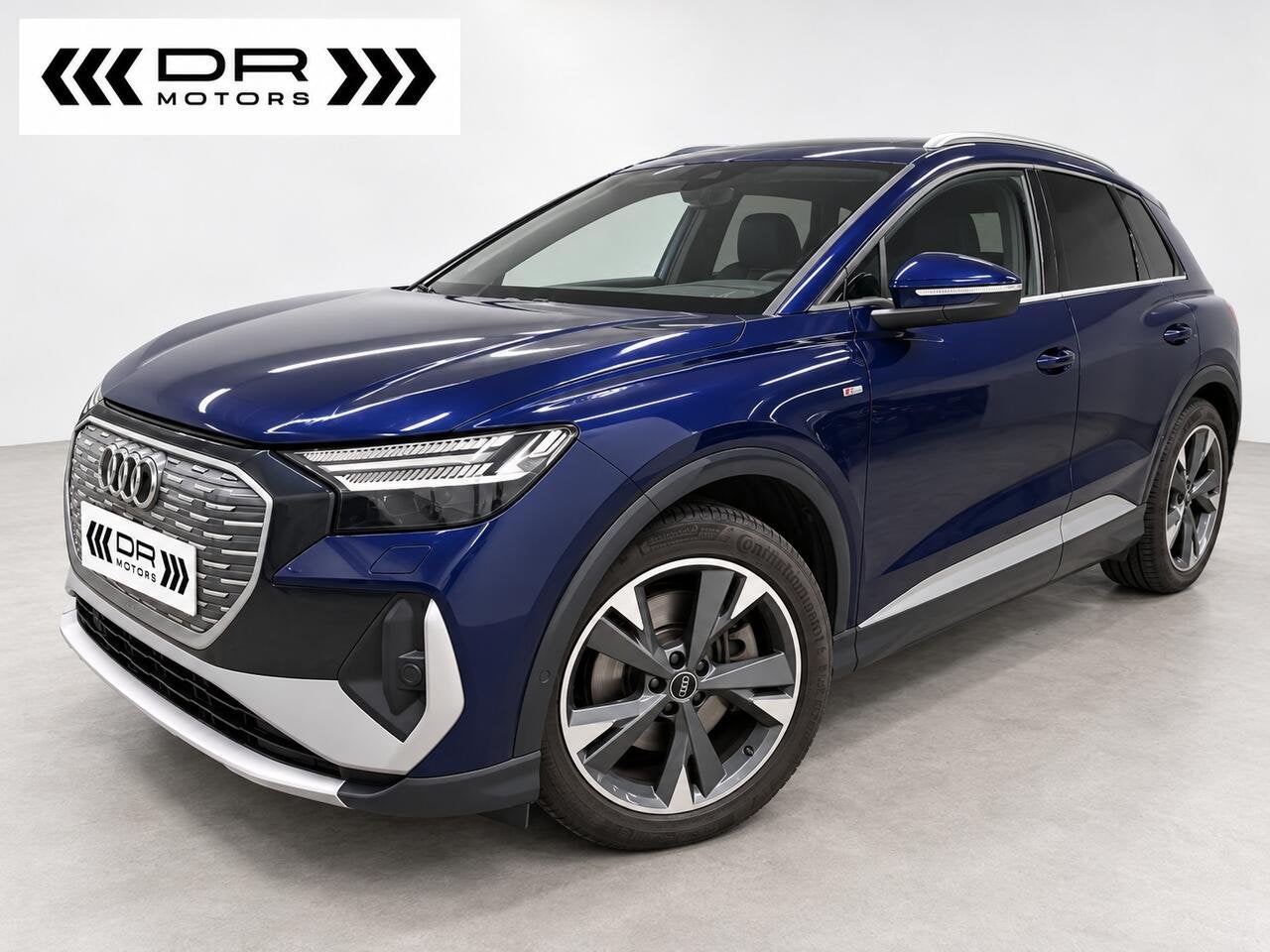 Audi Q4 e-tron 40 E-TRON S-LINE - WARMTEPOMP - LEDER, Autos, 0 kg, Autres modèles, 0 kg, Noir