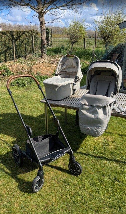 Wandelwagen set NUNA in heel mooie staat, Ophalen, Zo goed als nieuw, Combiwagen, Overige merken