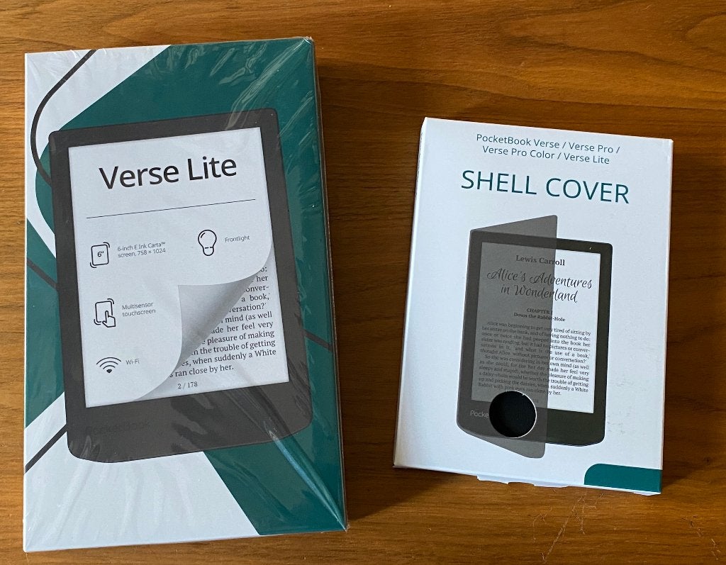 VERSE LITE Pocketbook E-reader + Shell COVER- NIEUW !!!!, Computers en Software, 6 inch of minder, Nieuw, Ophalen of Verzenden