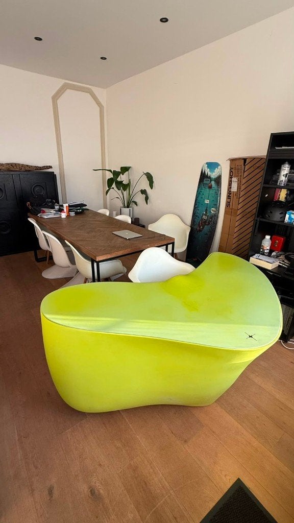 Vitra by Philippe Starck Baobab bureau, Antiek en Kunst, Kunst | Designobjecten, Kunststof, Groen, Beweegbaar, Gemerkt, Massief