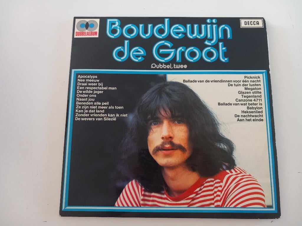 Vinyl 2LP Boudewijn De Groot Kleinkunst Folk Rock Pop, Cd's en Dvd's, Ophalen of Verzenden, 12 inch, Streekmuziek