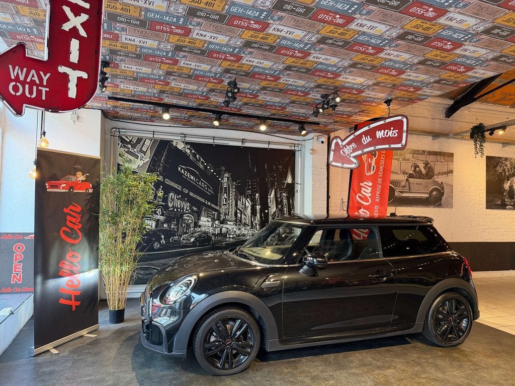 MINI Cooper 1.5 Cooper *FULL BLACK* PACK FULL JCW INT & EXT, Auto's, Mini, Bedrijf, Te koop, Cooper, ABS, Adaptive Cruise Control