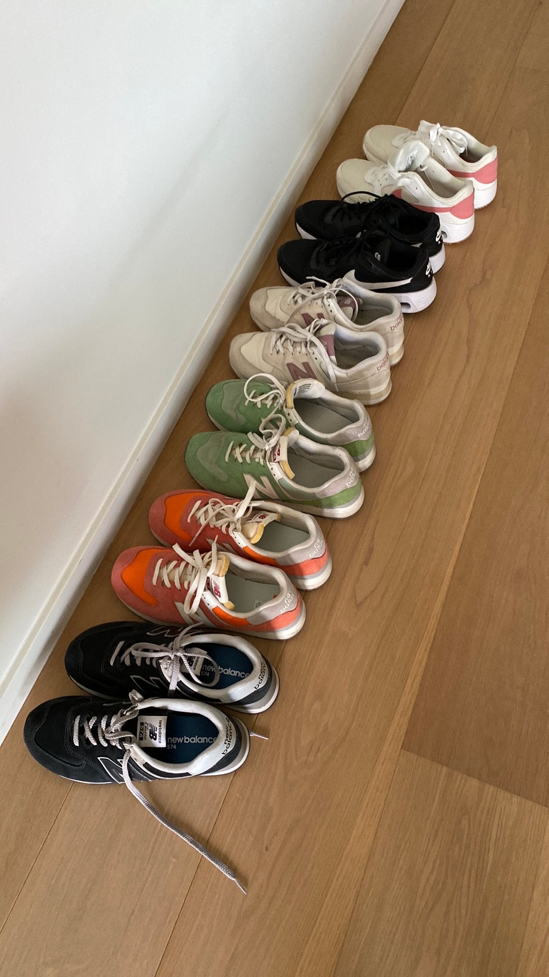 Baskets New Balance et Nike Air, Enlèvement, Sneakers et Baskets